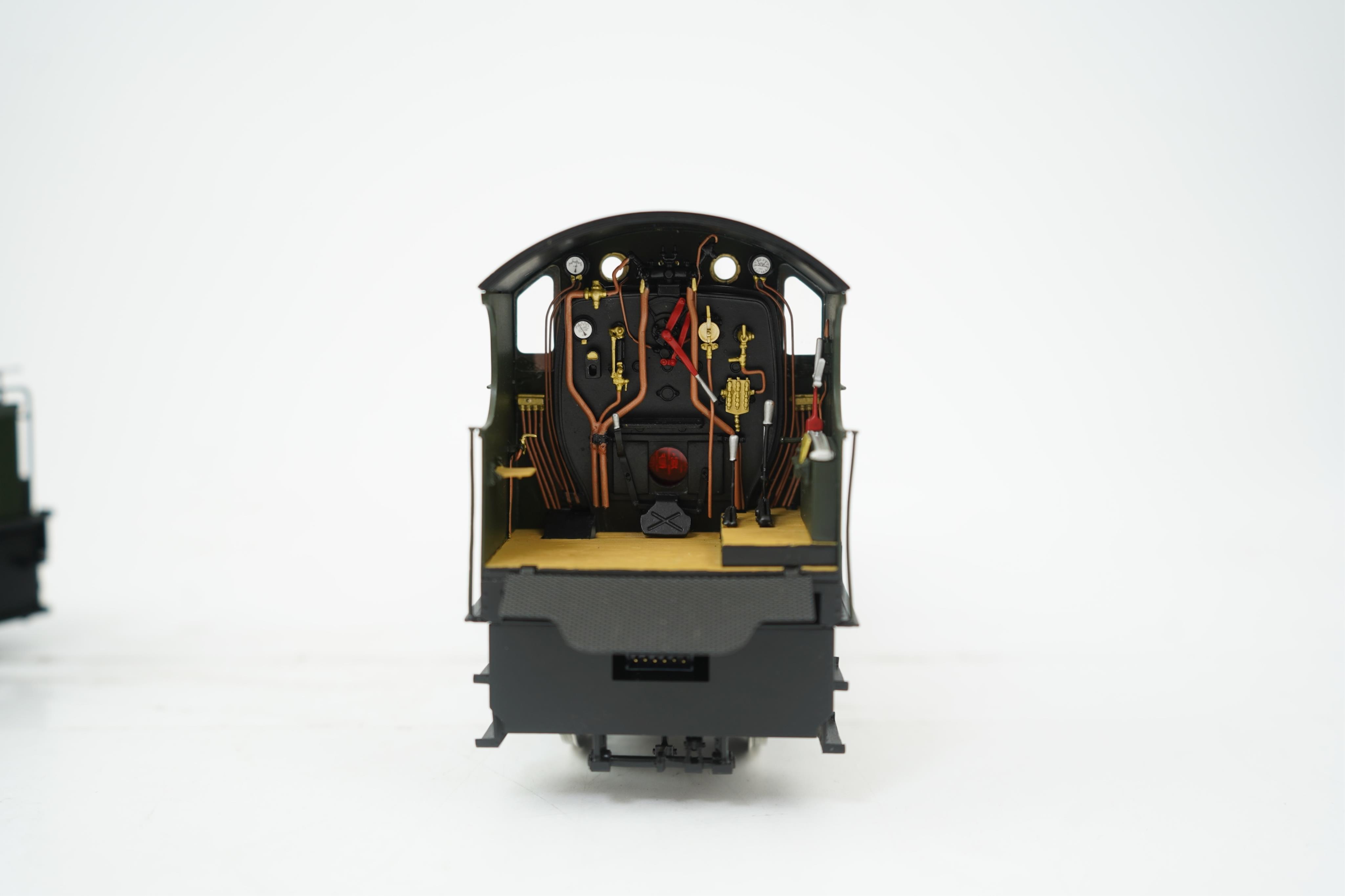 An 0 gauge Lionheart Trains model of GWR Class 43xx, 4363, 2-6-0 tender locomotive, powered for two rail operation, with original box.